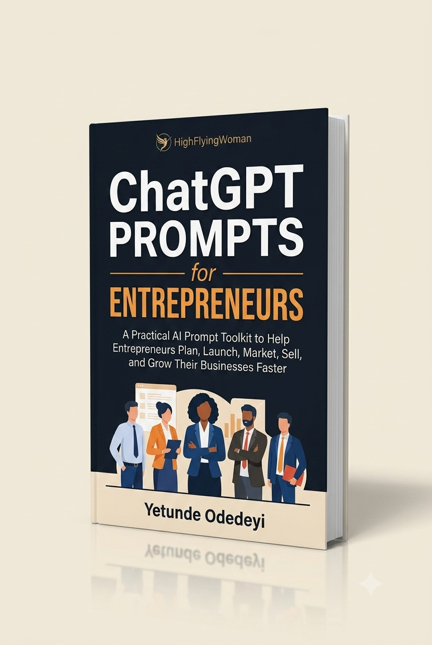 The AI Prompt Playbook for Entrepreneurs - PDF mockup